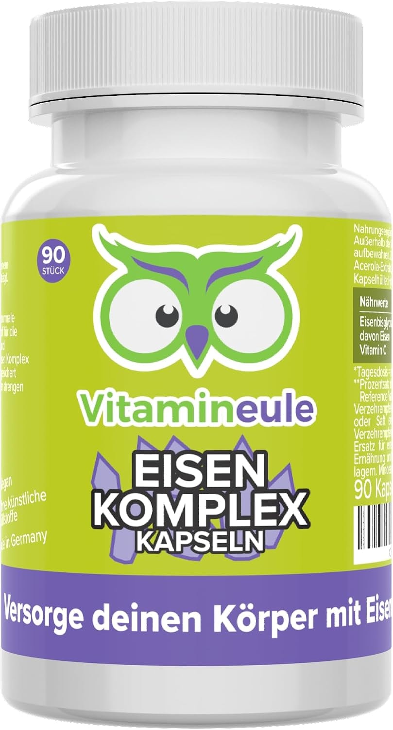 Produktbild von Bewertung Vitamineule Eisen Komplex Kapseln