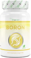 Produktbild von Vit4ever - Boron - 3 mg reines Bor je Tablette - 365 Tabletten im Jahresvorrat - Laborgeprüft (Wirkstoffgehalt & Reinheit) - Ohne unerwünschte Zusätze - Hochdosiert - Vegan