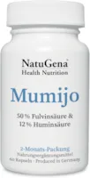 Produktbild von Bewertung NatuGena Mumijo 50 % Fulvinsäure 12 % Huminsäure Traditionelles Naturheilmittel aus Zentralasien 60 Kapseln