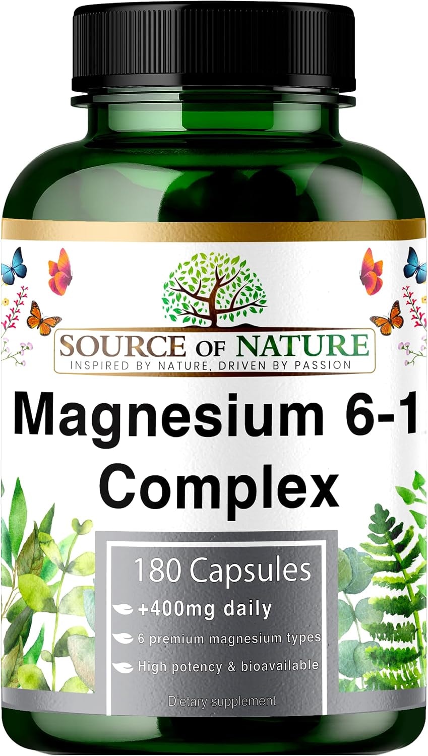 Produktbild von Bewertung Source of Nature 6-in-1 Magnesium Komplex