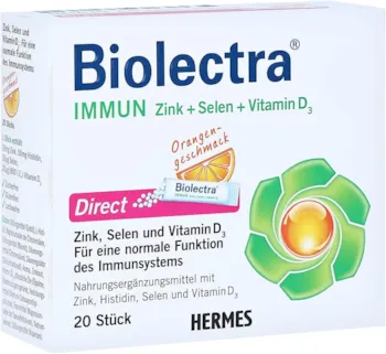 Produktbild von Bewertung Biolectra Immun Zink Selen Vitamin D Direct 20 St. Sticks