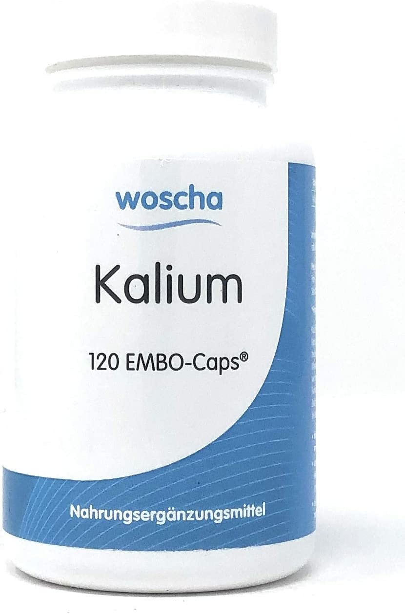 Produktbild von woscha KALIUM 120 Embo-Kaps (100g) (vegan)