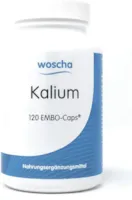 Produktbild von woscha KALIUM 120 Embo-Kaps (100g) (vegan)