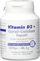 Pharma-Peter - VITAMIN D3 + CORAL Calcium Kapseln, 120 Kapseln