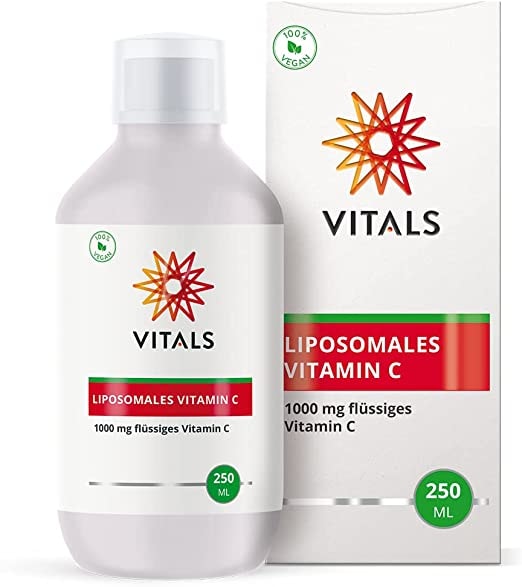 Produktbild von Bewertung VITALS Liposomales Vitamin C 1000 mg flüssiges Vitamin C 250 ml