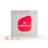 Produktbild von Bewertung waterdrop Microlyte GRAPEFRUIT 5 Elektrolyten 9 Vitaminen Zink Elektrolytgetränk ohne Zucker 12 Portionen Elektrolyt Pulver Veganes Sportgetränk, kalorienfrei zur schnellen Hydration