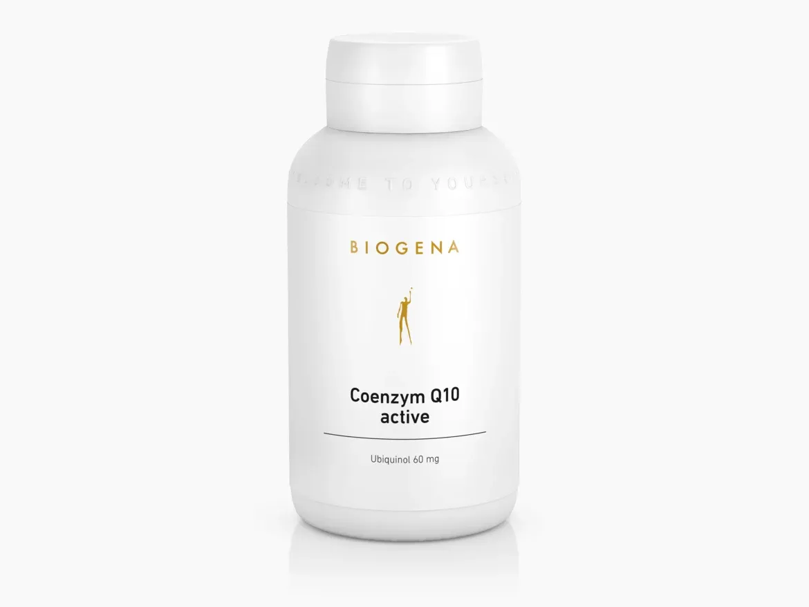Produktbild von Bewertung BIOGENA Coenzym Q10 active Gold 60 mg Markenrohstoff KANEKA