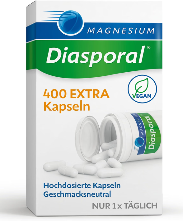 Produktbild von Bewertung Diasporal Magnesium 400 EXTRA Kapseln