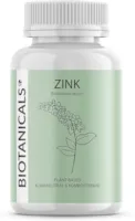 Biotanicals - Zink Kapseln (120 Stück) - Pflanzliches Zink aus natürlichem Buchweizenkeim Pulver - Laborgeprüft - CO2 neutral & kompostierbare Dose - vegan