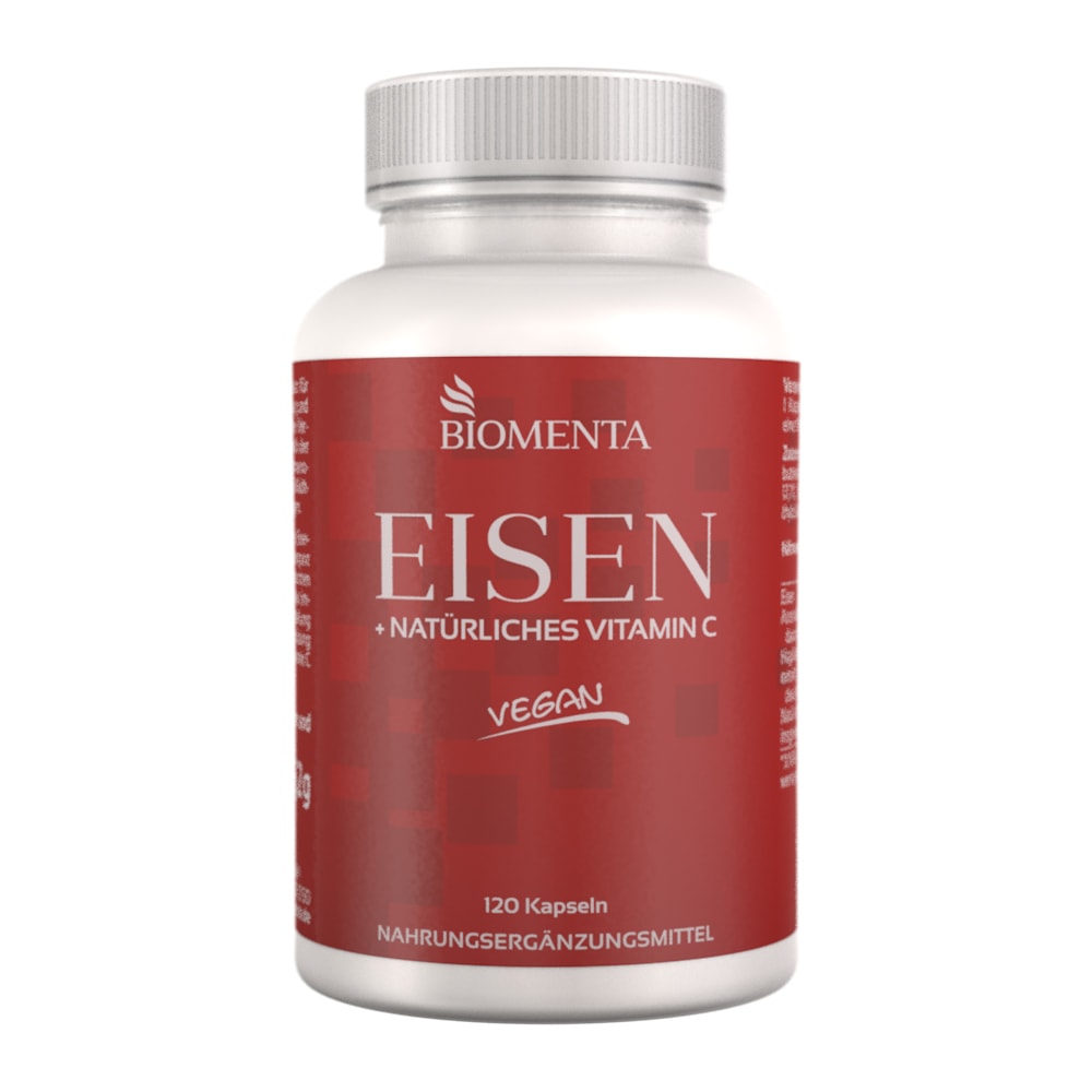 Produktbild von Bewertung BIOMENTA Eisen + natürliches Vitamin C