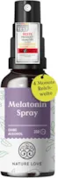 Produktbild von Bewertung NATURE LOVE Melatonin Spray geschmacksneutral ohne Alkohol  0,5 mg Melatonin pro Tagesdosis mit Vitamin B1 und B6 30 ml vegan hochdosiert