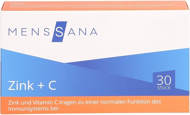 Produktbild von Bewertung Menssana Zink Vitamin C Lutschtabletten