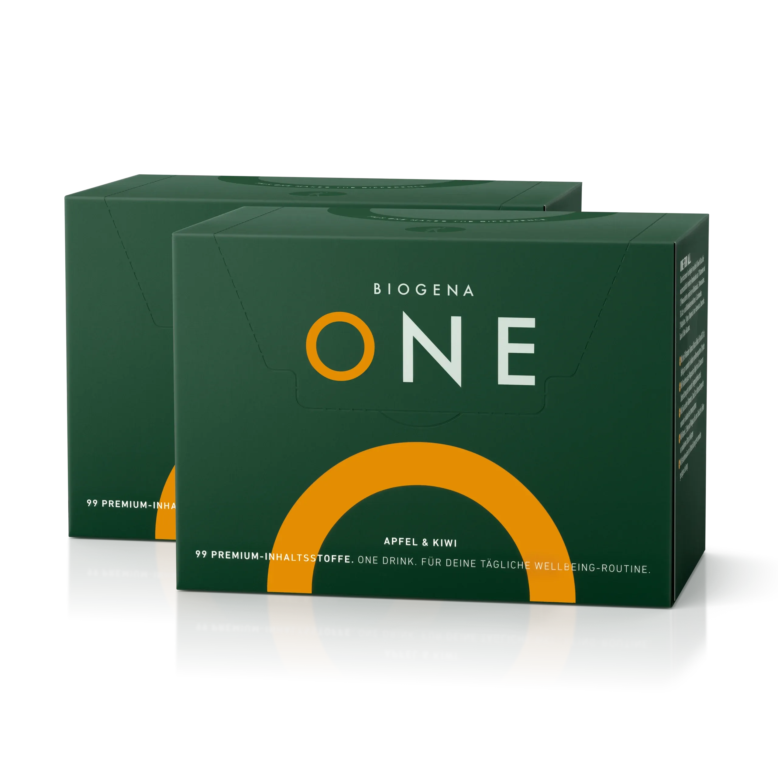 Produktbild von Bewertung BIOGENA ONE wissenschaftlich fundierte All in One Multivitamin To-Go-Sticks als Food Supplement Drink mit 99 Highend-Ingredients und frisch-fruchtigem Geschmack für die tägliche Wellbeing Routine