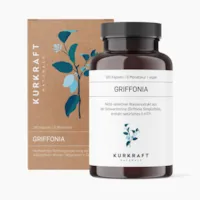 Produktbild von Bewertung KURKRAFT GRIFFONIA Reiner Griffonia-Samenextrakt ohne Füllstoffe mit 5-HTP