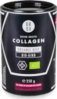 Brox Premium Bio Collagen Pulver Bio-Rind 250g 100% reines bioaktives Kollagen aus Bio-Rind - Peptide Typ 1,2,3 - neutraler Geschmack - Perfekt für Haut, Haare, Falten, Cellulite, Sport