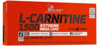 Produktbild von Bewertung OLIMP SPORT NUTRITION L-Carnitine 1500 extreme mega Caps 120 Kapseln 1500 mg L-Carnitin in Form von Tartrat je Kapsel 120 Stück