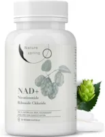 Produktbild von Bewertung Nature spring Nicotinamide Riboside NAD+ Kapseln 500mg für straffe und junge Haut1 Monat Kur für Anti-Aging Haut & Energie Vegan Laborgeprüft in DE