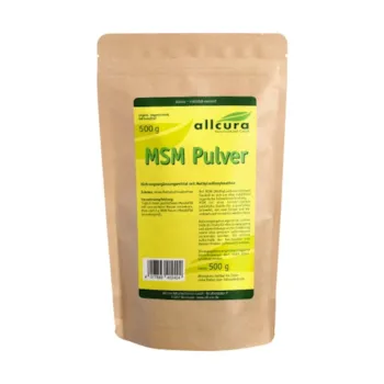 Produktbild von Bewertung allcura MSM PULVER Methylsulfonylmethan