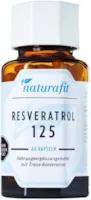 Produktbild von Bewertung naturafit Resveratrol 125 Kapseln 60 St. Kapseln