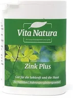 Produktbild von Vita Natura Zink Plus (Zn,Se,Cr) 60 Tabletten (18g)