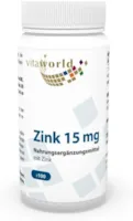 Produktbild von Vita World Zink 15mg 100 Kapseln Apotheken Herstellung