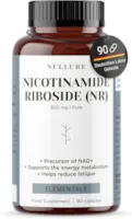 Produktbild von Bewertung NULLURE Nicotinamide Riboside (NR) Nullure NAD+ Vorläufer Nicotinamid Ribosid 300mg Deutsches Labor Getestet Vegan | Antifatigue · Anti-Ageing · Energie | NMN Alternative | 90 Kapseln (3 Monate)