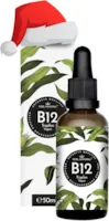 Produktbild von Feel Natural Vitamin B12 - 50 ml (900 Tropfen) - Mit beiden aktiven Formen Methyl-& Adenosylcobalamin. Laborgeprüft. Vegan. Ohne Zusätze. In Deutschland produziert