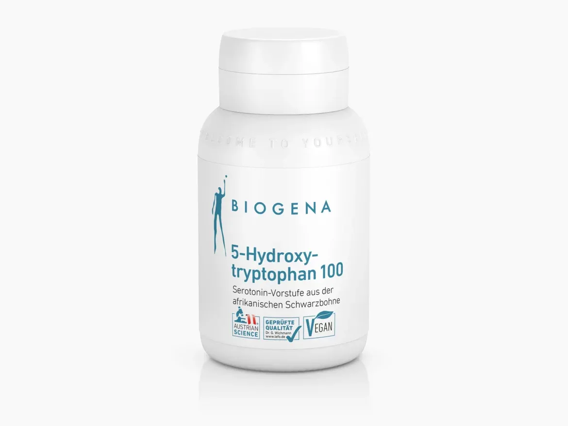 Produktbild von Bewertung BIOGENA 5-Hydroxytryptophan 100