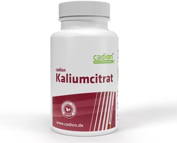 Produktbild von CADION Kaliumcitrat Kaliumkapseln (Reinform ohne Füllstoffe) Dose a' 80 Kapseln
