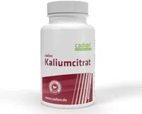 Produktbild von CADION Kaliumcitrat Kaliumkapseln (Reinform ohne Füllstoffe) Dose a' 80 Kapseln