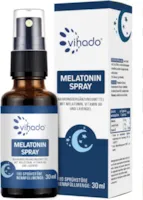 Produktbild von Vihado Melatonin Spray - Premium: Bis zu 5-fach höher dosiert - 180 Tage Vorrat - Melatonin Spray hochdosiert mit Lavendel ohne Alkohol - vegan, 30 ml - schlaf