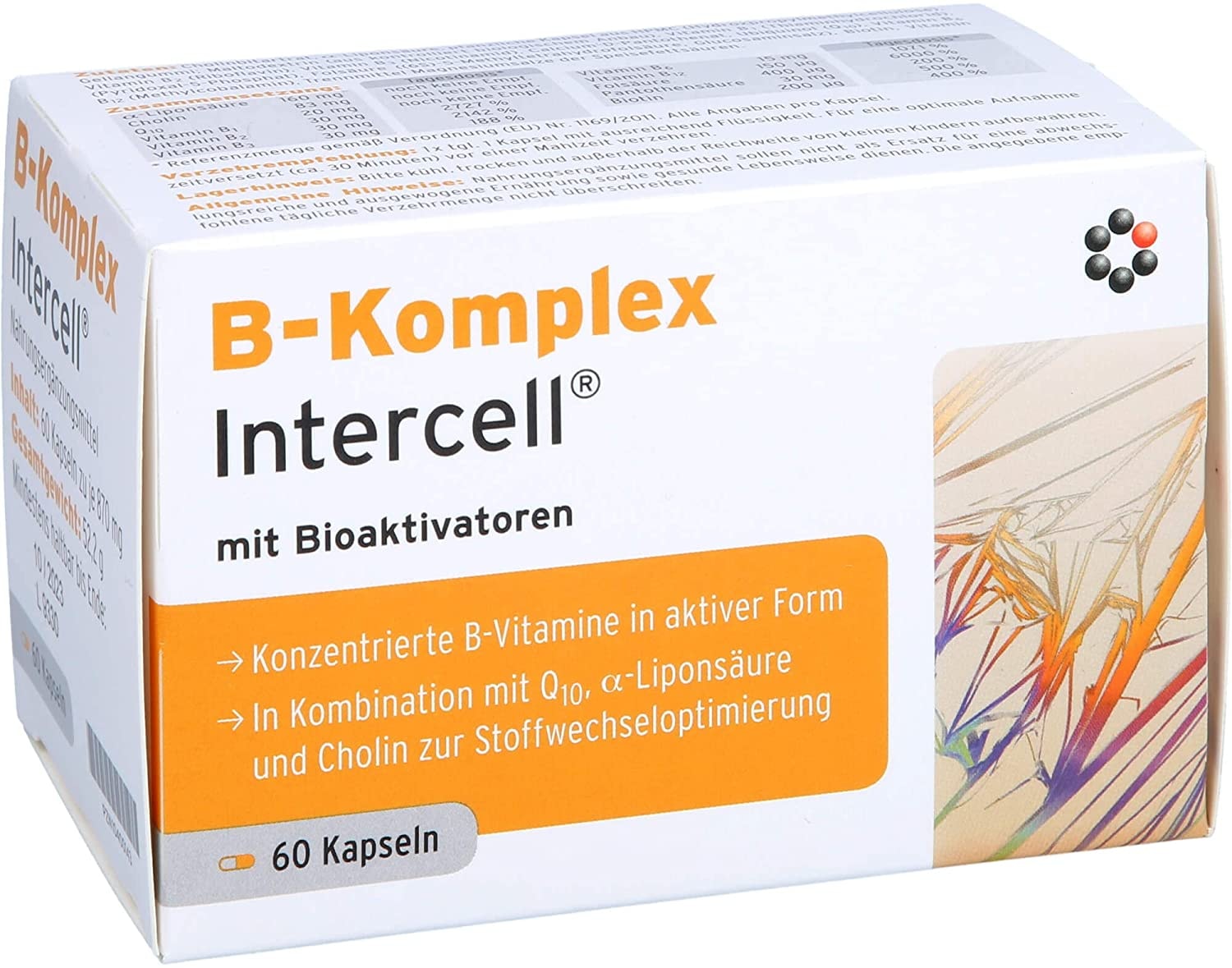 Produktbild von Bewertung Intercell B-Komplex Intercell Kapseln, 60 St