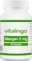 vitalingo Mangan 5mg Kapseln Hochdosiert 60 Kapseln à 550mg