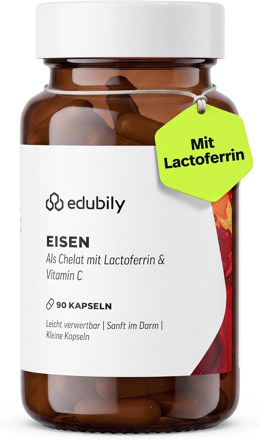 Produktbild von Bewertung edubily nutrition Eisen mit Lactoferrin