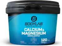Produktbild von Bodylab24 Calcium Magnesium Complex 120 Tabletten zur Unterstützung der normalen Muskelfunktion in intensiven Trainingsphasen, für Athleten aller Sportarten geeignet