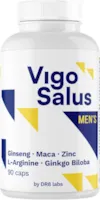 Produktbild von Bewertung Vigosalus DR8 Labs für Männer Maca L Arginin Zink Ginseng Tribulus Terrestris und Ginkgo Biloba 90 Kapseln