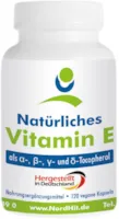 APOrtha natürliches Vitamin E als alpha-, beta-, gamma- und delta-Tocopherol - 120 vegane Kapseln