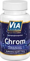 Produktbild von Via Vitamine Chrom 100 mµ 60 Kapseln