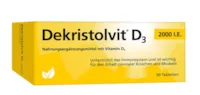 Produktbild von Bewertung Dekristolvit Vitamin D3 Tabletten mit 2000 I.E. 90 Stück PZN 10818569