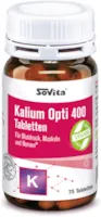 SoVita - Kalium Opti 400 Tabletten | 400 mg Kalium | für Blutdruck, Muskeln und Nerven 400 mg Kalium | Nahrungsergänzungsmittel | 75 Tabletten