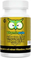 Produktbild von Vitamineule Komplett Komplex Kapseln - Multivitamin & Multimineral Kapseln mit Superfoods - enthält alle Vitamine und wichtige Mineralien - vegan & für Kinder geeignet - ohne Zusätze - Vitamineule®