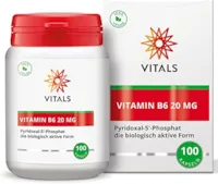 Vitals - Vitamin B6 Pyridoxal-5-Phosphat 20 mg 100 Kapseln.