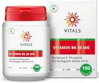 Produktbild von Bewertung VITALS Vitamin B6 Pyridoxal-5-Phosphat 20 mg 100 Kapseln
