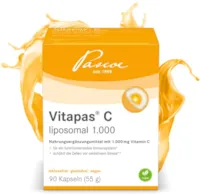 Pascoe Vitapas C liposomal 1.000: Nahrungsergänzungsmittel, mit Vitamin C fürs Immunsystem und bei oxidativem Stress*,** – laktosefrei, glutenfrei, vegan – 90 Kapseln