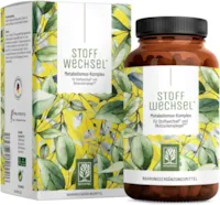 Produktbild von Bewertung NATURTREU Stoffwechsel Kapseln Diät Unterstützung Hochdosiert mit Grünem Tee Forskohlii Cholin Spargel Bittermelone Garcinia Cambogia Chrom 120 Stoffwechsel Kapseln vegan von NATURTREU