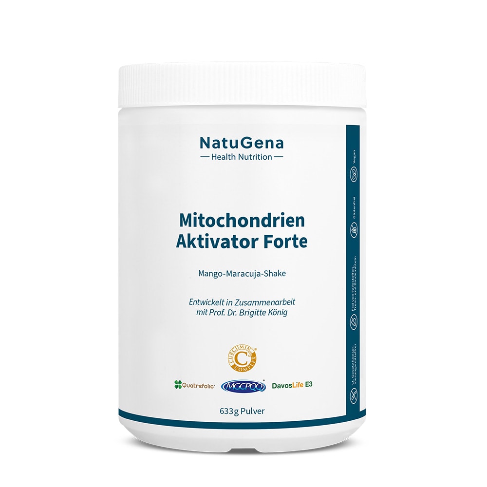 Produktbild von Bewertung NatuGena Mitochondrien Aktivator Forte Mango Maracuja Shake