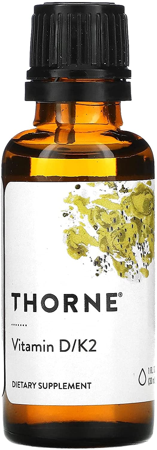 Produktbild von Thorne VITAMIN D/K2 flüssig 30ml Flasche TH