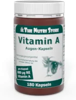 Produktbild von Hirundo Products The Nutri Store Vitamin A 800 µg Augen-Kapseln 180 Stk. Unterstützt die Aufrechterhaltung der Sehkraft