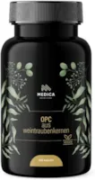 Produktbild von Bewertung MEDICASOLUTIONS hochdosiert OPC Traubenkernextrakt 526,4 mg OPC PRO KAPSEL 240 hochdosierte Kapseln für 8 Monate reines OPC aus europäischen Weintrauben laborgeprüft vegan