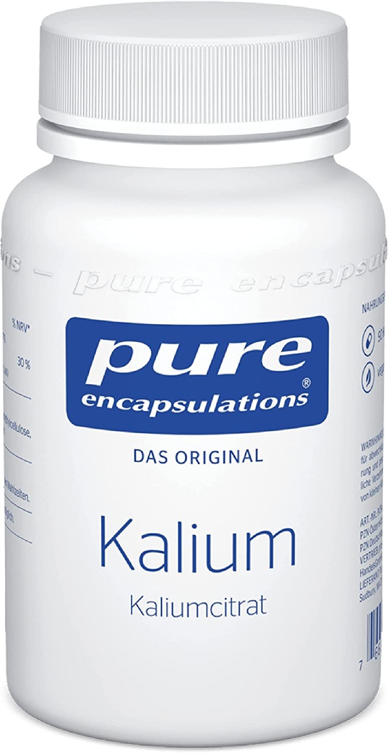 Pure Encapsulations - Kalium (Citrat) - Essentielle Mineralien für einen Effektiven Elektrolytausgleich und Normalen Blutdruck - 90 Kapseln